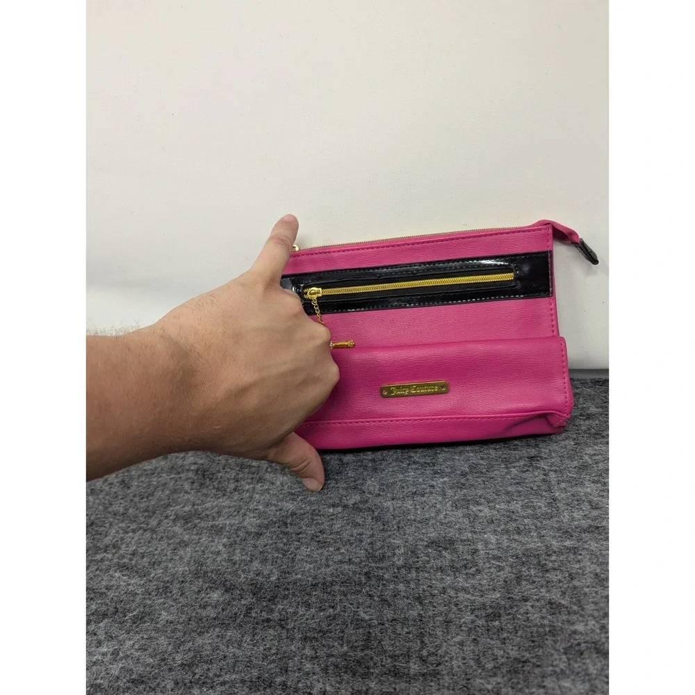 VTG Juicy Couture‎ Clutch Bag Pink with Perfume Sample New with Tags Deadstock